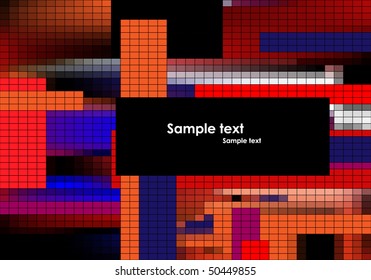 vector mosaic pattern design