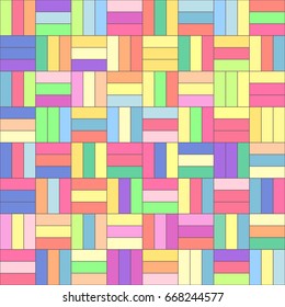 vector mosaic seamless pattern. Geometric texture concept. 071