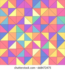 
vector mosaic seamless pattern. Geometric texture concept. 082