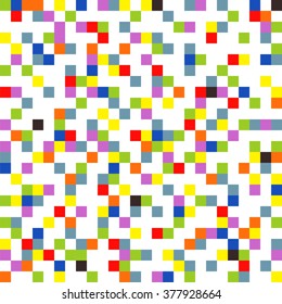 Vector of mosaic. Seamless pattern. Modern stylish. Texture / ceramic tiles . Geometric patterns. Color. Vector illustration.