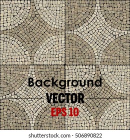Vector mosaic texture.