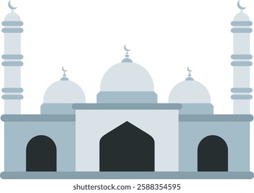 vector of a mosque. icon, illustration, symbol