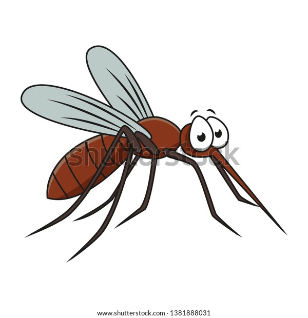 Vector Mosquito Design Cartoon Inspirations Stock Vector (Royalty Free ...