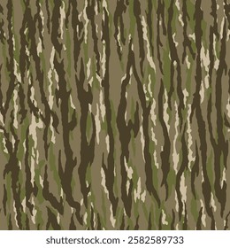 vector mossy oak camouflage pattern, tree bark camo