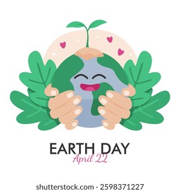 vector mother earth day poster template