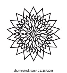 Vector motif drawing