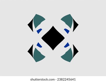 vector motif illustration of pattern, unique, ikat, color, batik, ikat, decoration, wall