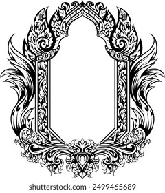Vector motif ornaments are digitally created decorative patterns designed using vector graphics. These motifs often include intricate and symmetrical designs such as geometric shapes, floral elements