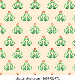 Vector Motif Prints. Background Designs.