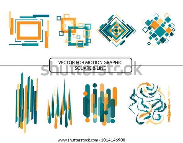 Motion Graphic Design Concept Royalty Free Vector Image