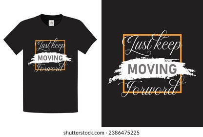 vector motivational t-shirt template design