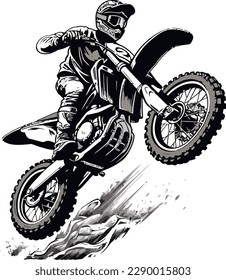 Motocross Girl Vector Art, Icons, and Graphics for Free Download