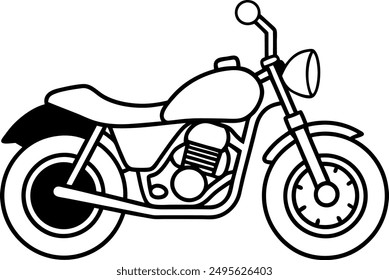 Vector motor bike arts. voctor design