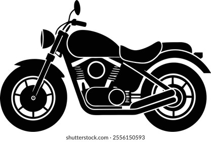 vector of a motor cycle
