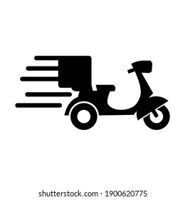 Vector For Motorcyle Delivery Food