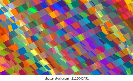 A vector, mottled texture consisting of polygons that are arranged in lines diagonally.