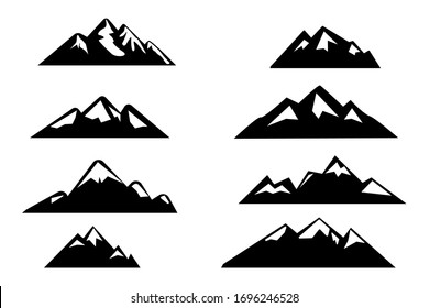 Mountains Silhouette Images, Stock Photos & Vectors | Shutterstock