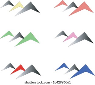 vector mountain natural wallpaper background