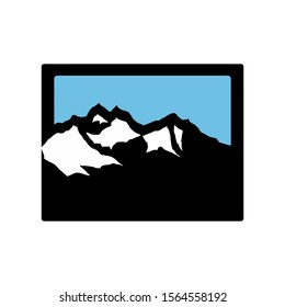  vector mountain and outdoor adventures logo