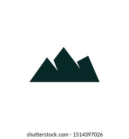 vector Mountain Shapes For Logo
