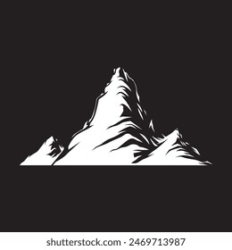 Vector, Mountain Vector T-shirt Design