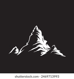 Vector, Mountain Vector T-shirt Design