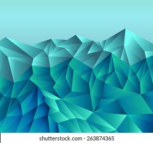 Vector mountains