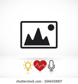 Vector Mountains Vector icon