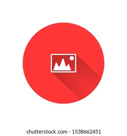Vector Mountains Vector icon . Lorem Ipsum Illustration design