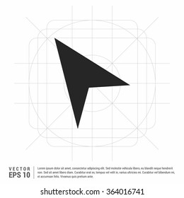 Vector Mouse cursor icon