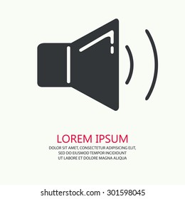 Vector of mouthpiece  symbol or icon