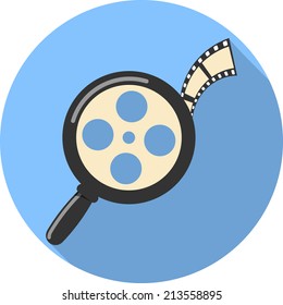 Vector Movie Roll