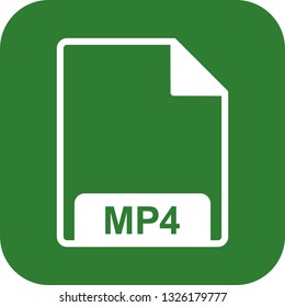 Vector MP4 Icon
