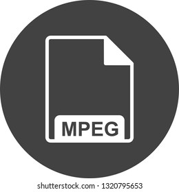 Vector MPEG Icon
