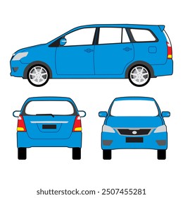 vector mpv car view model