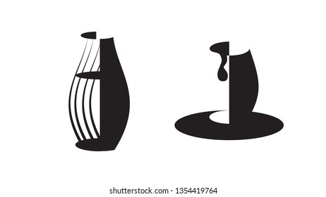 Vector Mug  Silhouette