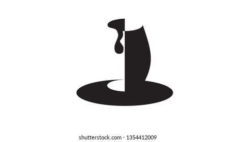 Vector Mug Siluet Icon