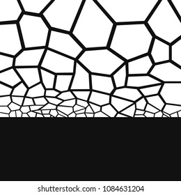 vector multi black and white stones background