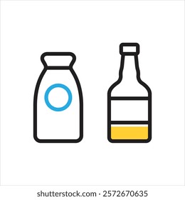 Vector multi color icon for or