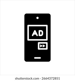 Vector icono multicolor para publicidad