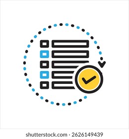 Vector icono multicolor para todos