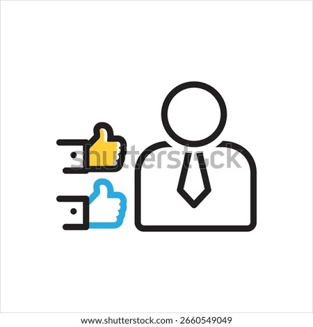 Vector multi color icon for assure