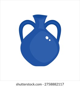 Vector multi color icon for Blue Ceramic Pitcher
