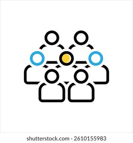 vector multi color icon for board