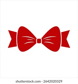 Vector multi color icon for butterfly bowtie