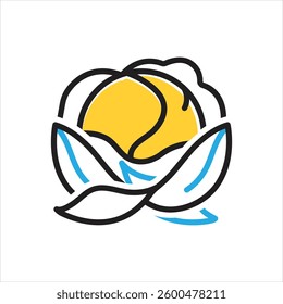 Vector multi color icon for cabbage