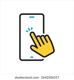 Vector multi color icon for conduct