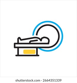Icono multicolor del Vector para el diagnóstico