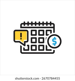 Ícone de vetor com várias cores para conclusão