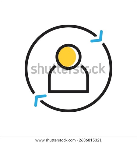 Vector multi color icon for everyday